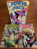 3 Power Pack Comics #8-10 Marvel Comics 1985 Bronze Age