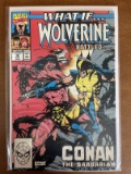 What if... Comic #16 Marvel Wolverine Battled Conan the Barbarian? KEY