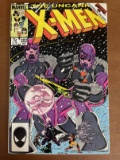 Uncanny X-men Comic #202 Marvel Sentinels Copper Age Secret Wars II