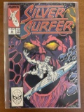 Silver Surfer Comic #22 Marvel Comics 1989 Copper Age Guest Starring Ego the Living Planet