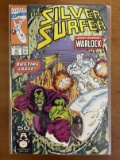 Silver Surfer Comic #47 Marvel Comics Guest-starring Adam Warlock
