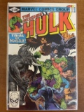 The Incredible Hulk Comic #253 Marvel Comics 1980 Bronze Age Trial by Monster