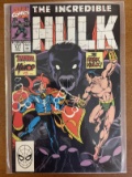 The Incredible Hulk Comic #371 Marvel Comics 1990 Copper Age Guest Starring Doctor Strange