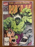 The Incredible Hulk Comic #372 Marvel Comics 1990 Copper Age KEY Return of the green-skinned Hulk
