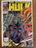 The Incredible Hulk Comic #375 Marvel Comics 1990 Copper Age Skrull