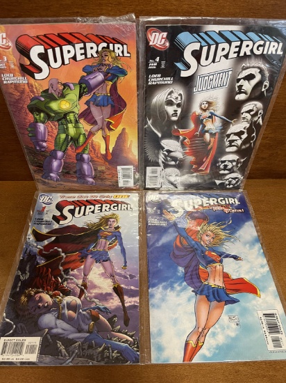 4 Issues Supergirl Comic #1 #2 #3 #4 DC Comics Loeb Churchill Rapmund
