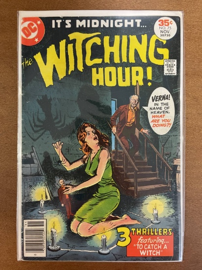 The Witching Hour #75 DC Comics 1977 Bronze Age 3 Thrillers
