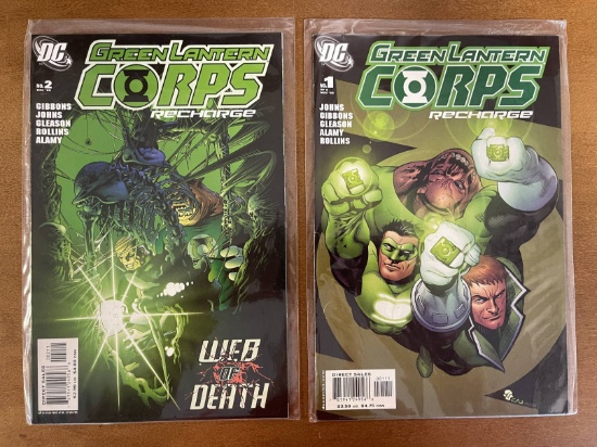 2 Issues Green Lantern Corps Comic #1 #2 DC Comics 2005 KEY 1st Issue