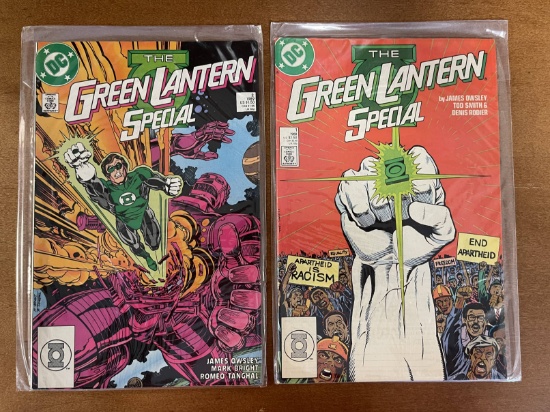 2 Issues The Green Lantern Special Comic #1 #2 DC Comics 1988 KEY 1st Issue