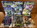 6 Issues Green Lantern Comic #7 - #12 DC Comics The New 52 Sinestro Black Hand