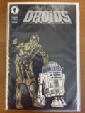 Star Wars Droids Comic #1 Dark Horse Comics KEY 1st Issue Black Matte Embossed Cover