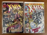 2 Issues The Uncanny X Men Comics #285 & #343 Marvel Comics KEY 1st Appearance of Mikhail Rasputin