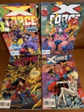 4 Issues X Force Comic #42 #43 #52 & #53 Marvel Comics