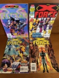4 Issues X Force Comic #49 #54 & #55 & #58 Marvel Comics