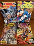 4 Issues X Force Comic #59 #61 & #62 & #63 Marvel Comics