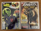 2 Issues Punisher Nightmare Comic #1 Marvel Universe Vs The Puisher Comic #1 Marvel Comics KEY 1st I