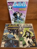 3 Issues The Punisher Comic #6 #7 & #8 Marvel Comics Graveyard