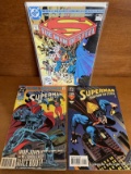 3 Issues Superman The Man of Steel Comic #3 #23 & #49 DC Comics Batman