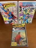 3 Issues Superman Comic #1 Annual Superman #12 The Adventures of Superman Comic #573 DC Comics