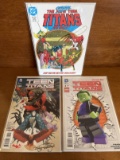 3 Issues Teen Titans Comic #4 #30 & The Original Teen Titans Comic #20 DC Comics