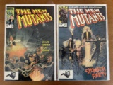 2 Issues The New Mutants Comic #21 #22 Marvel Comics KEY Origin of Warlock