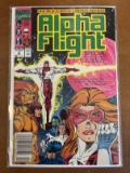 Alpha Flight Special Comic #4 Marvel Comics KEY Final Issue