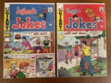 2 Issues Reggies Wise Guy Jokes #7 Jugheads Jokes #13 Archie Comics 1969 Silver Age Comics