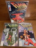 3 Issues Flash Comic #41 #42 #43 DC Comics Mechanical Zombies