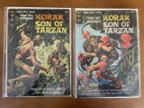 2 Issues Korak Son of Tarzan Comic #5 & #12 Gold Key Comics 1964 1966 Silver Age Comics