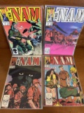 4 Issues The Nam Comic #13 #14 #15 & #17 Marvel Comics Copper Age Comics