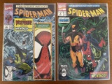 2 Issues Spiderman Comic #9 & #11 Marvel Comics Wendigo Wolverine