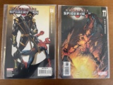 2 Issues Ultimate Spiderman Comic #77 #108 Marvel Comics KEY 1st Appearance of Marc Spector as Ultim