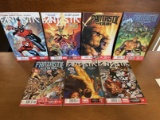 7 Issues Fantastic Four Comic #2 #3 #5AU #8 #9 #10 & #12 Marvel Comics