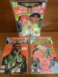 3 Issues Green Lantern Comic #194 #196 #197 DC Comics 1985 Bronze Age Crisis Crossover