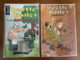 2 Issues Beetle Bailey #1 Special 1970 Reprint for Cerebral Palsy Association & Beetle Bailey R02 19