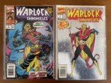 2 Issues Warlock Chronicles Comic #1 & #2 Marvel Comics KEY 1st Issue