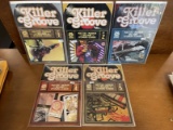 5 Issues Killer Groove Comics #1 - #5 Aftershock Full Set of 5 Comics
