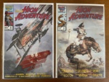 2 Issues Amazing High Adventure Comic #4 & #5 Marvel Comics 1986 Bronze Age