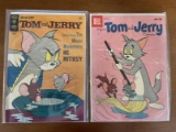 2 Issues Tom and Jerry Comic #198 & #231 Gold Key 1961 1966 Silver Age Comics