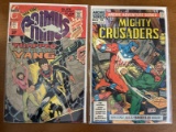 2 Issues Mighty Crusaders Comic #6 Archie Comics Primus Comic #6 Charlton Comics Ivan Tors