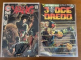 2 Issues Judge Dredd Comic #8 Eagle Comics & Yang Comic #4 Charlton Comics Bronze Age Comics