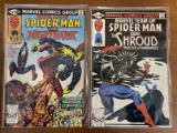 2 Issues Marvel Team Up Comic #94 & #101 Marvel Comics Bronze Age Comics Spiderman The Shroud Nighth