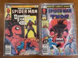 2 Issues Marvel Team Up Comic #115 & #120 Marvel Comics Bronze Age Comics Spiderman Thor Dominic For