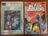 2 Issues Sybil Danning is Black Diamond #1 Machine Man 2020 #1 KEY 1st Issues