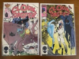 2 Issues Cloak and Dagger Comic #4 & #7 Marvel Comics Copper Age Secret Wars II Tie In