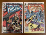 2 Issues The New Mutants Comic #2 & #4 Marvel Comics 1983 Bronze Age