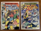 2 Issues The New Mutants Comic #6 & #7 Marvel Comics 1983 Bronze Age