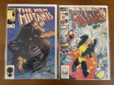 2 Issues The New Mutants Comic #15 & #19 Marvel Comics 1984 Bronze Age