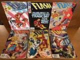 6 Issues The Flash Comic #51 #76 #77 #79 #84 #89 DC Comics Razer Wally West