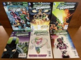 6 Issues Green Lantern New Guardians Comic #13 - 18 DC Comics Third Army Yellow Lantern